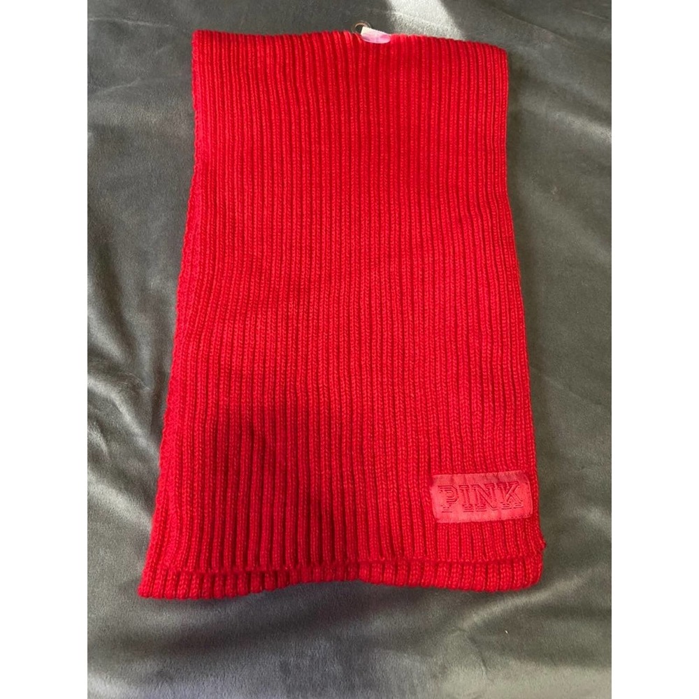 NWT Victoria Secret PINK Ribbed Scarf - Picture 2 of 3